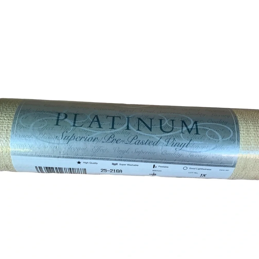 Vymura Wall Covering Pre-Pasted Vinyl Paper Java 20 1/2